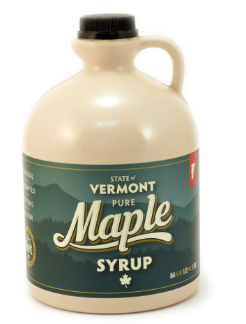 Dark maple syrup, 1/2 US gallon